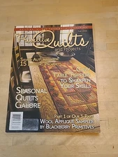 Primitive Quilts & Projects  Magazines Fall 2016 Seasonal Wool Applique 