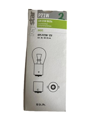 10 Stück Leuchtmittel P21W 12V 21W BA15s Bremsleuchte Blinkerlicht/ContPal3AK9-2
