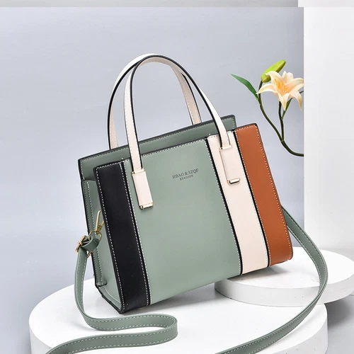 Bolsos de mano de cuero sintético para mujer Bandolera Cartera de hombro Cartera Bolso de mano - Imagen 10 de 22