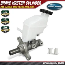 Brake Master Cylinder with Reservoir & Sensor for Hyundai Sonata 2011-2014 Auto.