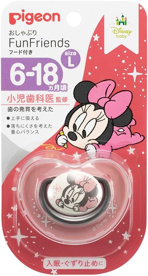 Pigeon Pacifier FunFriends Size L From to 18 Months With