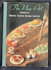 Vtg 1933 General Electric Cook Book~The New Art~Art Deco Kitchen~R. Cooper,Jr