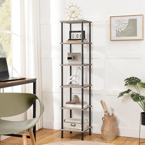 6-Tier Corner Shelf, Corner Square Rack Display Shelf, Tall Storage Rack Plant S - Picture 4 of 5