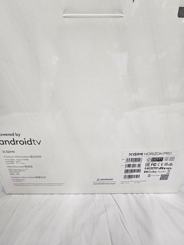 XGIMI HORIZON Pro 4K DLP Projector 1500 ISO Lumen HDMI Built-In Speaker - Picture 3 of 4