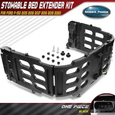 Stowable Bed Extender Kit for Ford F-150 2015-2020 Pickup Black FL3Z99286A40C