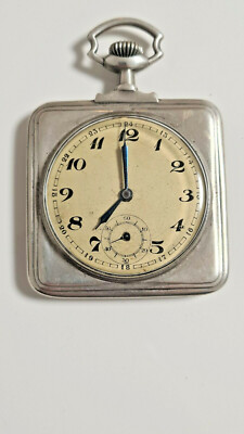 Antike Brevet 27691 - 0,800 Taschenuhr Pocket Watch ZEGAREK KIESZONKOWY -2-23 