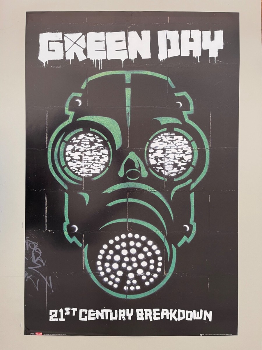 GREEN DAY, '21st CENTURY BREAKDOWN' AUTHENTIC LICENSED 2009 POSTER