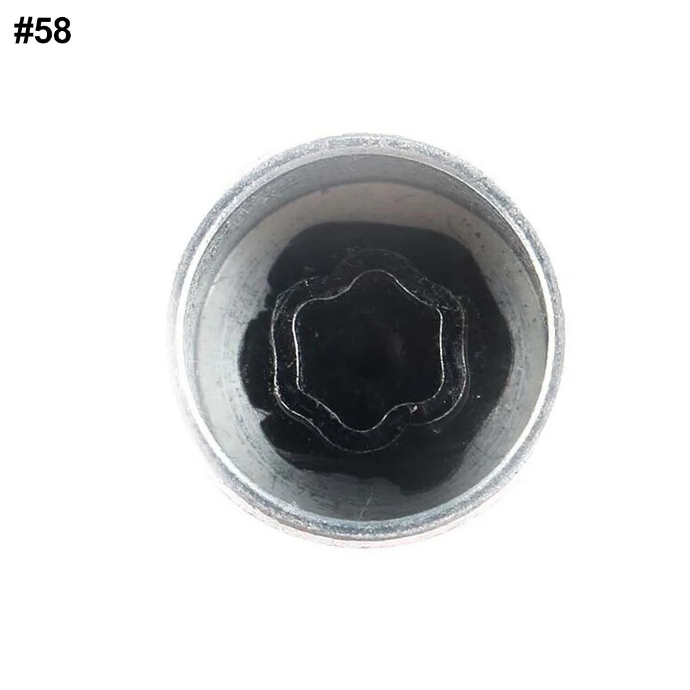 Locking Wheel Nut Security Bolt Tool Socket Master Key for BMW Number 58