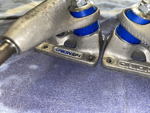Camiones de skate Orion vintage SP1 de Orion raros - Imagen 4 de 9