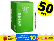 Premium ITSUKI KENKO HEALTH Detox Foot Pads Patch Herbal Cleansing Detox 50 Pcs