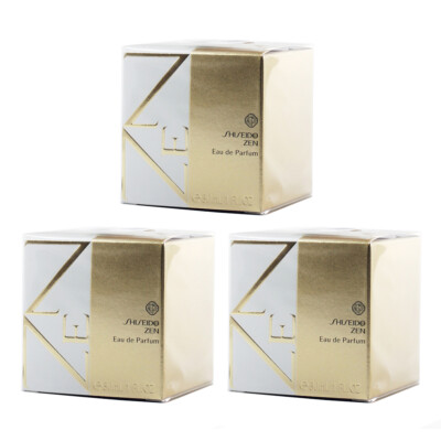 Shiseido Zen Women - EDP Eau de Parfum 30ml - 3x