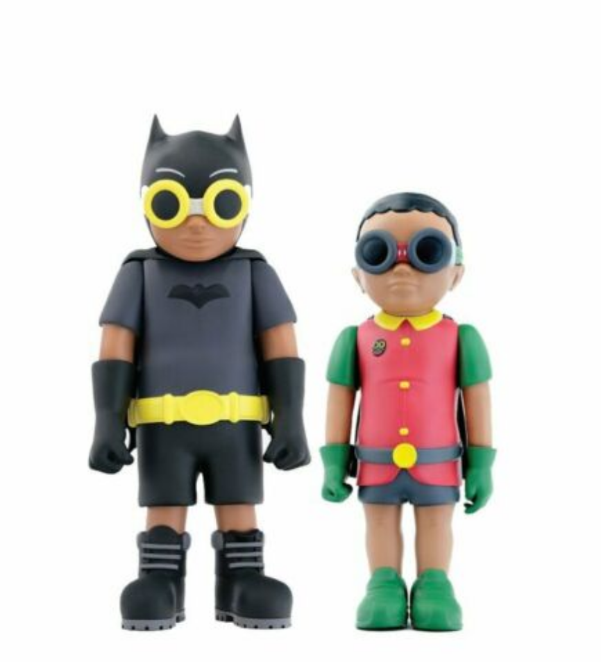 HEBRU BRANTLEY Flynamic Duo 89 Batboy & Sparrow Vinyl Collectible