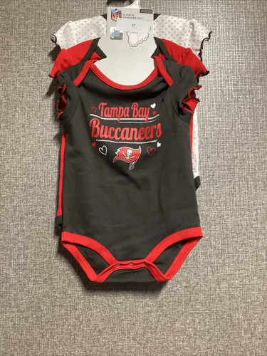 Juego de 3 piezas Tampa Bay Buccaneers 18 meses