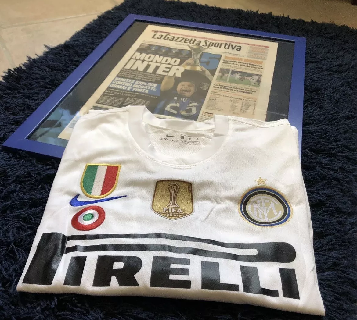 Maglia Inter Javier Zanetti 2010 2011 Triplete Biscione PlayerSize