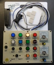 Build your Own Deluxe 2 Analog Trainer PLC Training 8 inputs 8 outputs