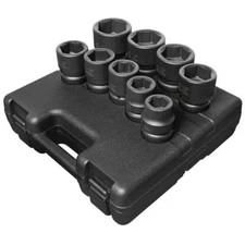 Sunex Tool  5699 9 Piece 1" Drive Sae Shallow Socket Set