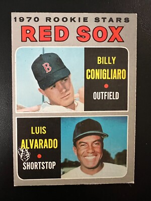 1970 Topps Red Sox Rookie Stars #317 Billy Conigliaro Luis Alvarado (RC)