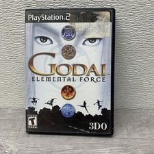 GoDai: Elemental Force PS2, PlayStation 2, 2002 CIB G4
