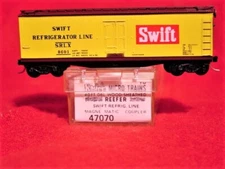 KD 47070  SWIFT REFRIG. LINNE  40' Wood Reefer  #8601 'MINT' N-SCALE
