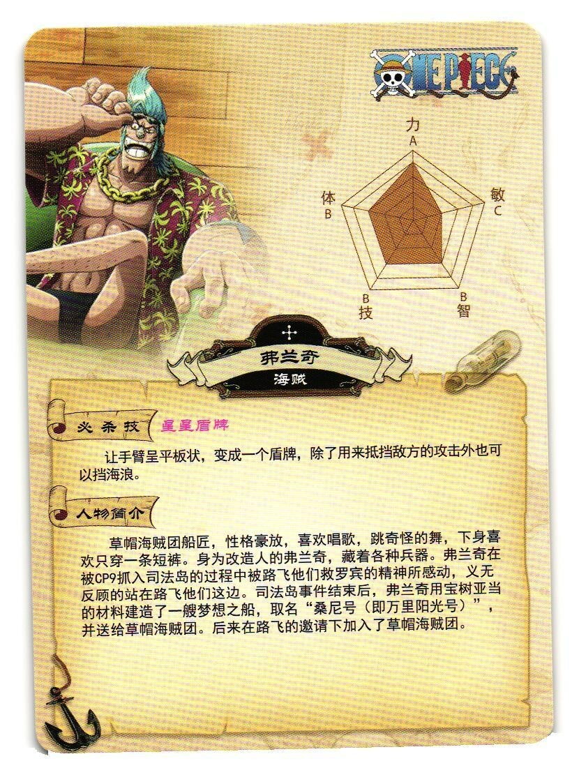 Franky R OP-02-074 Holo One Piece Anime TCG CCG Anime Card | eBay