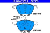 BremsbelÄGe VW P. SHARAN/T4 1.8-2.8 90-10 MIT Sensor