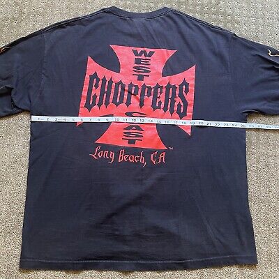 VTG West Coast Choppers Skull Fire Flame Spectrum CFL Long VTG West Coast Choppers Skull Fire Flame Spectrum CFL Long