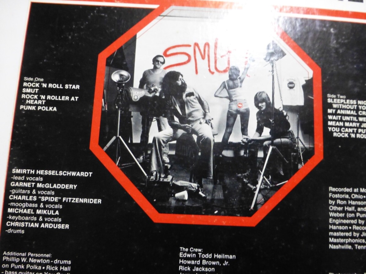 SMUT. THE OTHER HALF HARD ROCK./ PUNK. MOSEKA. NEAR MINT. VINYL