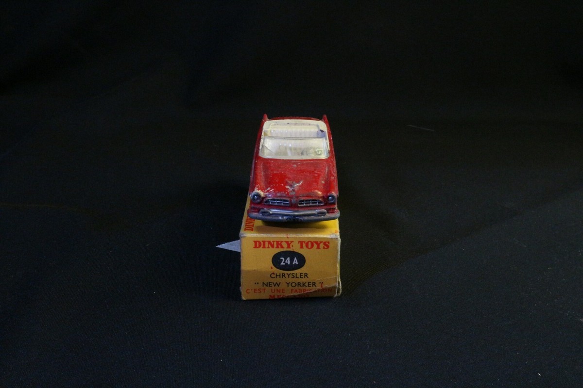 Dinky Toys France 24A - Chrysler New Yorker Rouge - Miniature 1:43 En Boîte