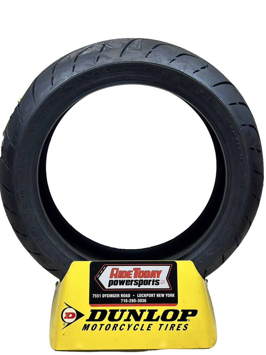 180 55 17 Dunlop Roadsmart III 180/55ZR17 Rear Motorcycle Tire 3