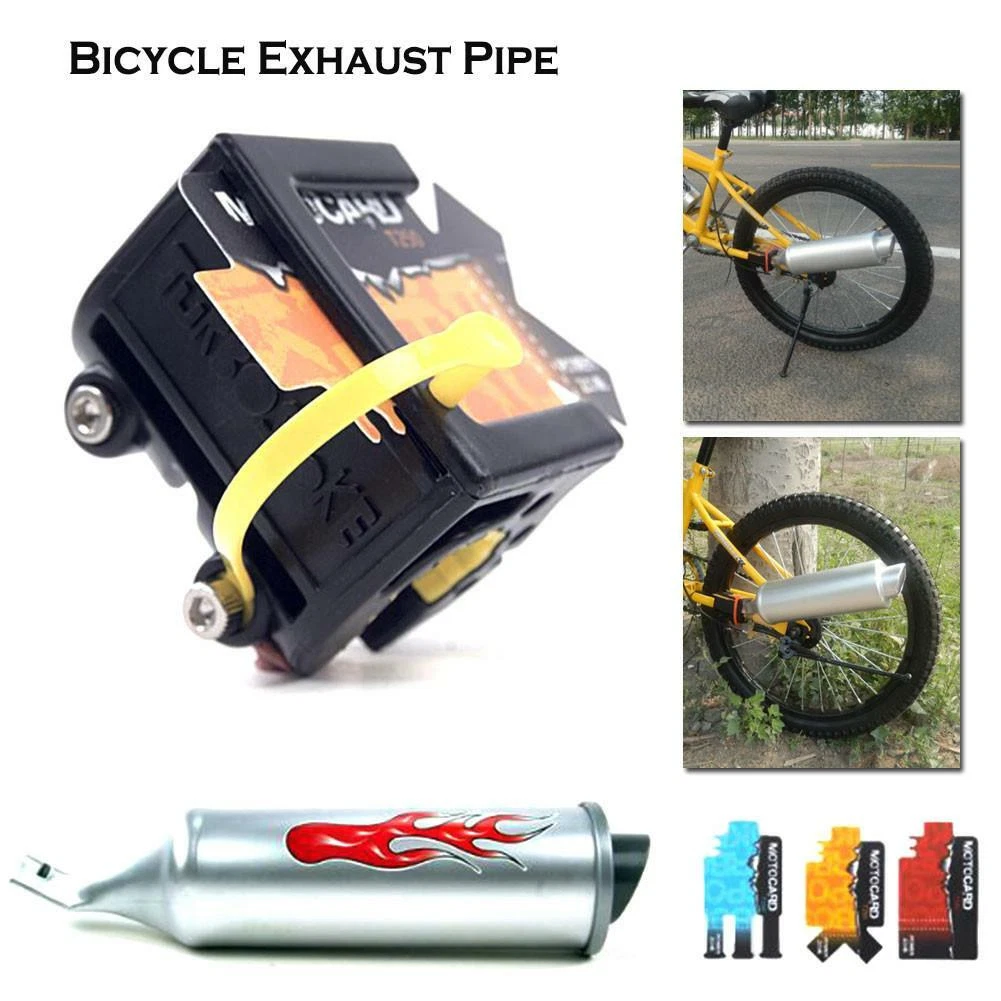 Bike Turbo Pipe Exhaust System Turbospoke Sound Motorcycle
