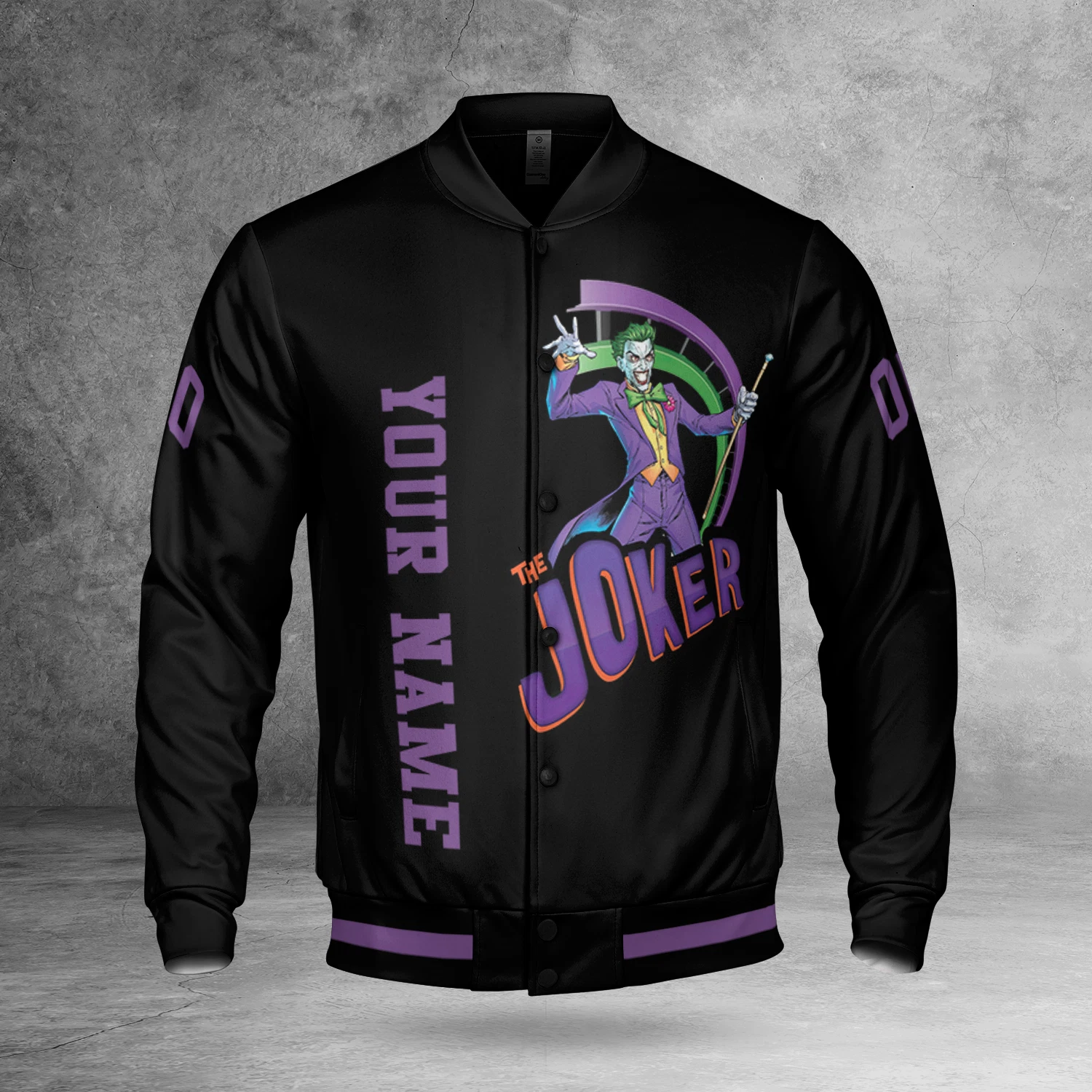Personalized The Joker Horror Clown Hahaha Why So Serious Jacket