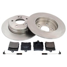 Bremsscheiben Ø278 Bremsbeläge WK hinten für Mercedes E-Klasse A124 S124 W124