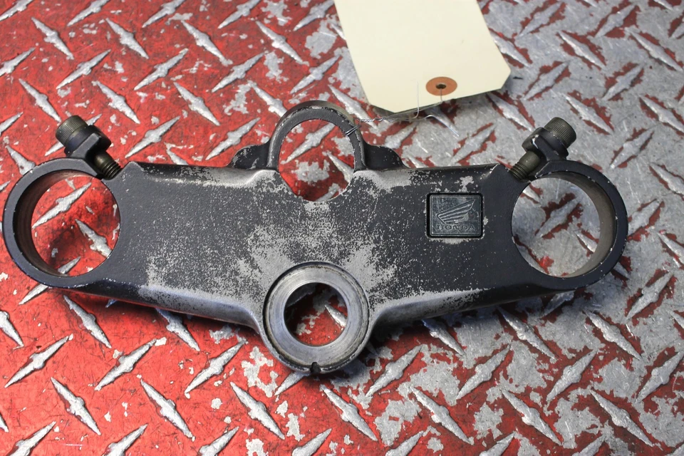 1995 - 1998 HONDA CBR 600 F3 OEM TOP TRIPLE CLAMP STRAIGHT KP - Image 3 of 4