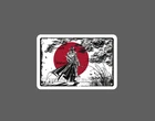 Samurai Sticker Nature Walk Mind NEW