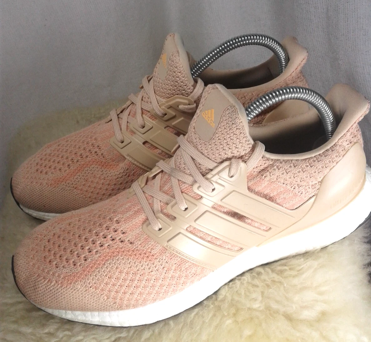 adidas gazelle silver green womens Adidas Unisex Ultraboost Uncaged Wonder White / Halo Blush / Ambient Sky  Running Shoes