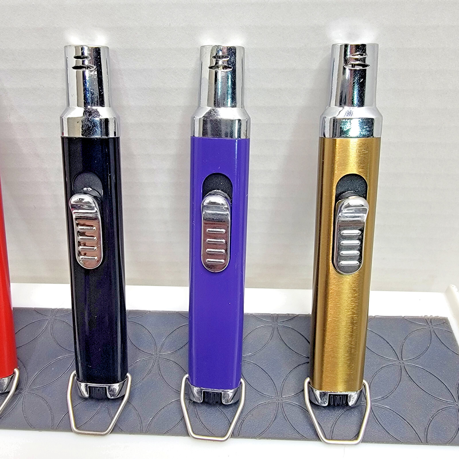 Lighter Candle-Campfire-Grill-Cigarette- Cigar, Assorted Colors
