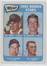 1965 Topps High # Bill Davis Mike Hedlund Floyd Weaver Ray Barker #546 2u3