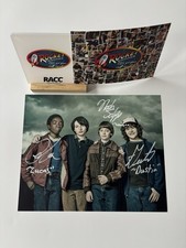 NOAH SCHNAPP & GATEN MATARAZZO & CALEB MCLAUGHLIN Trio Signed Autograph 20x25