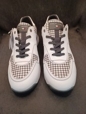 NEW Duca Del Cosma Pagani Men's Golf Shoes - White/ Black Size 43 US 9.5-10 