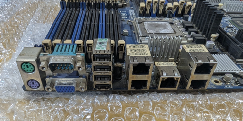 GIGABYTE GA-7TESM Motherboard - Intel 5520 chipset + ICH10R - Picture 2 of 4