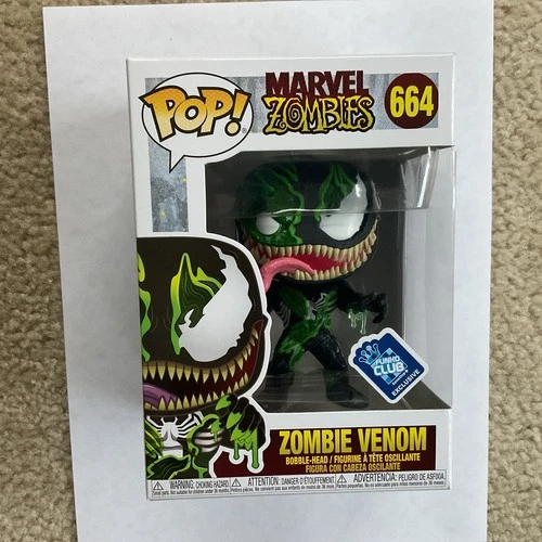 Funko Pop! Marvel Zombies - Zombie Venom #664 Gamestop Exclusive NEW