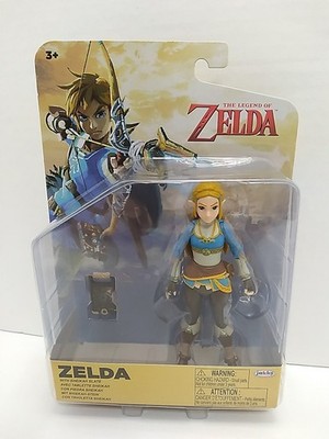 Jakks Legend of Zelda Breath of the Wild Zelda W/Sheikah Slate 5'' Acton Figure