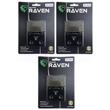 3 Kit plaquettes frein Av G, Av D et Ar Pour Yamaha FZX 750  de 1987 à Nc