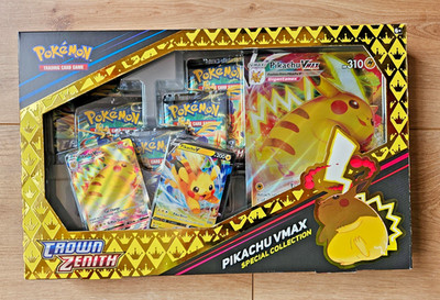 Pokemon TCG | Crown Zenith Pikachu VMAX Special Collection Box | NEU & OVP EN