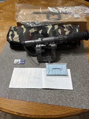 SVD 3-9X24 Rifle Scope with IR Illumination Front Clip Mount