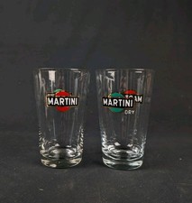 Paire Di Occhiali Martini Dry Smaltati Bistrot Vintage