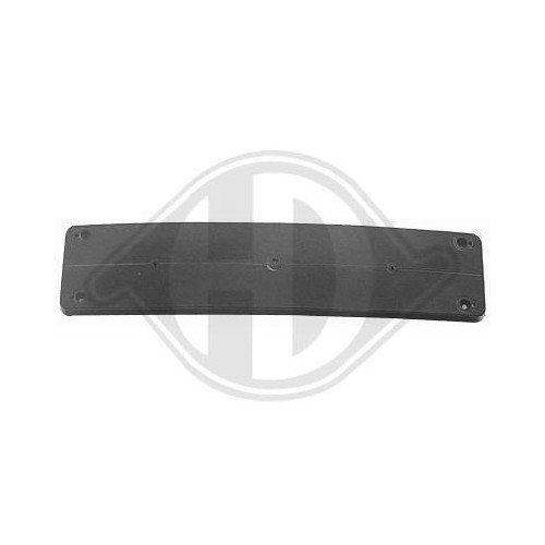 1X Kennzeichenhalter Diederichs 1614154 Passend FüR MERCEDES-BENZ-image