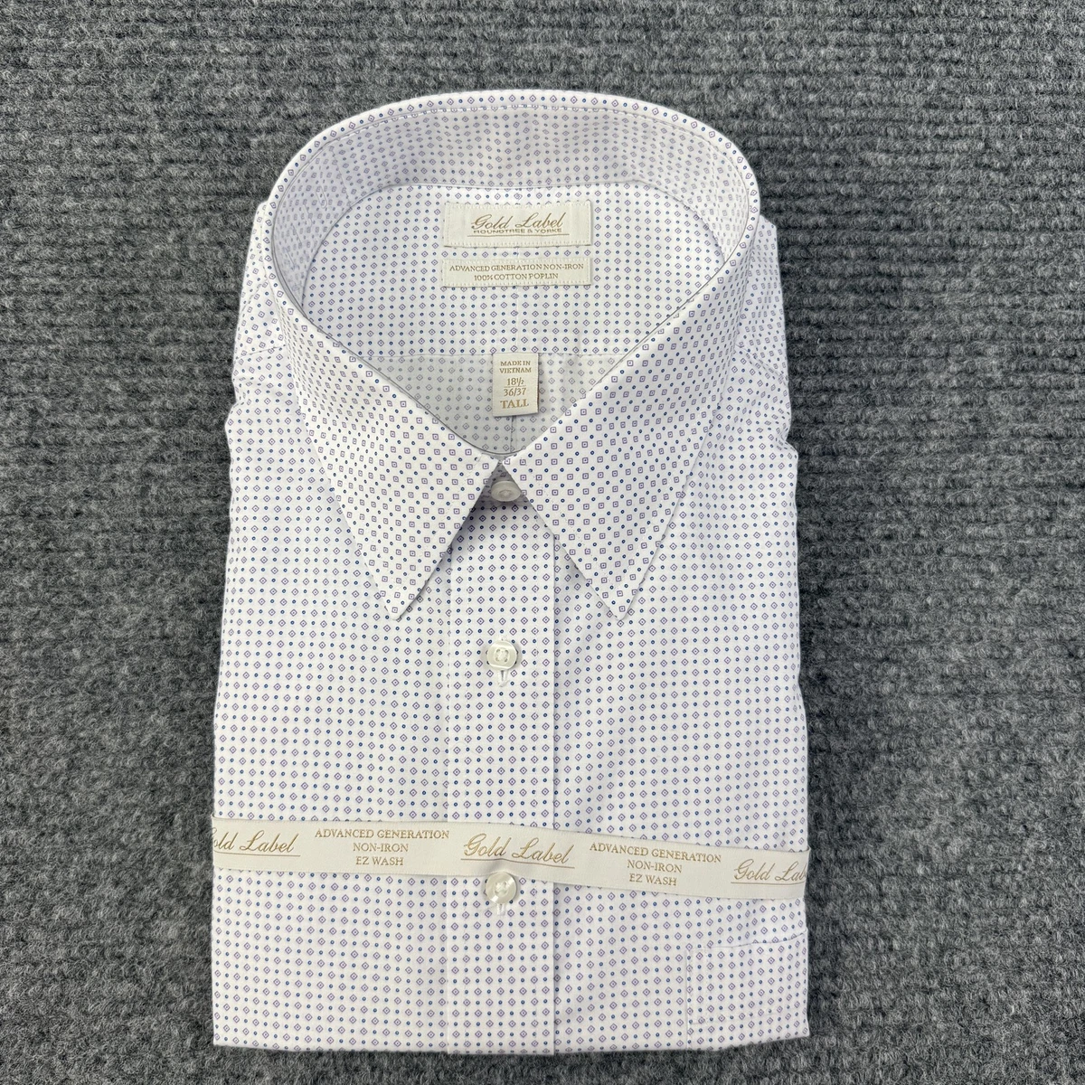 Roundtree & Yorke Gold Big & Tall Dress Shirts for Men for sale | eBay Roundtree & Yorke Gold Big & Tall Dress Shirts for Men for sale | eBay