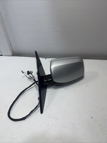 2003-2010 BMW 650I 645I E63 E64 LEFT DRIVER SIDE SILVER POWER DOOR MIRROR OEM