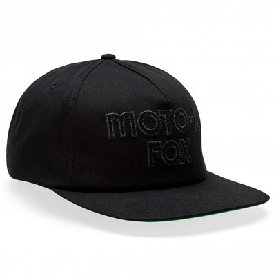 Fox Racing Herren Mütze - MOTO-X Adjustable Cap (schwarz)